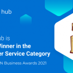 SmartHub featured as a Gold Winner in the Customer Service category by the TITAN Business Awards 2021