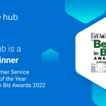SmartHub is a Silver Winner in the Customer Service Department of the Year in Best in Biz Awards 2022 International