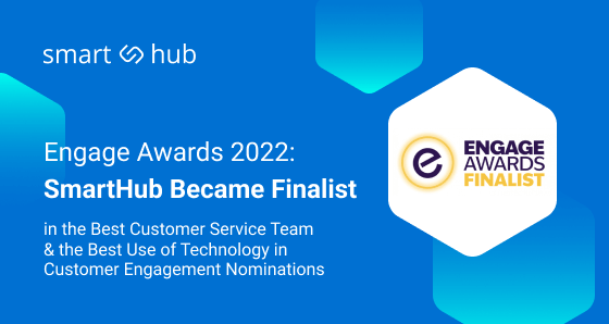 SmartHub is a finalist for the Engage Awards 2022