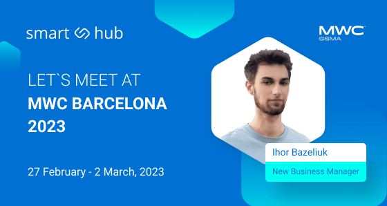 Meet SmartHub at MWC Barcelona 2023