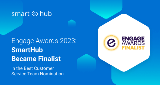 SmartHub Is a Finalist For The Engage Awards 2023