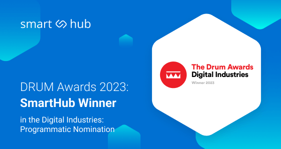 SmartHub Became the Winner in the DRUM Awards for Digital Industries 2023