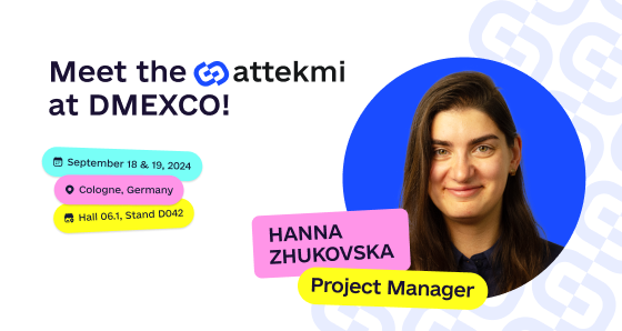 Our Team at DMEXCO 2024: Hanna Zhukovska