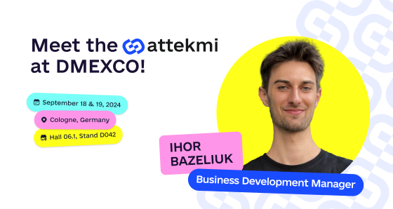 Ihor Bazeliuk is Joining us at DMEXCO 2024