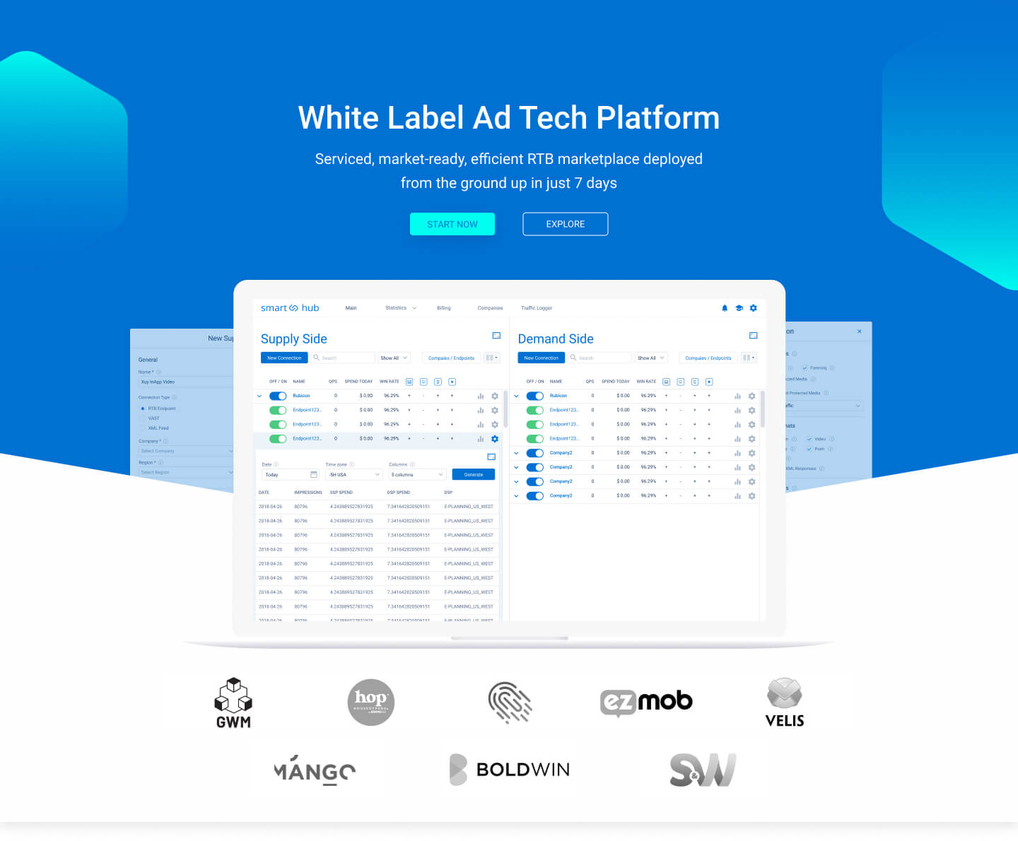 White Label Ad Exchange SmartHub